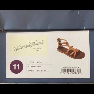 Universal Thread Tan Sandals